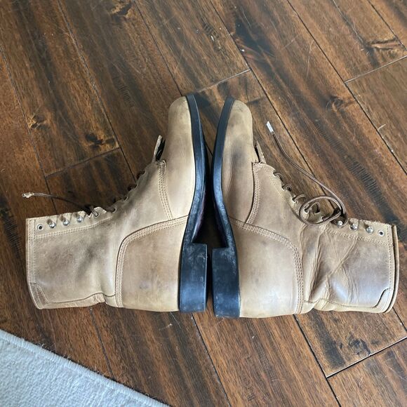 Ariat Tan Leather Men's Boots - Picture 6 of 11